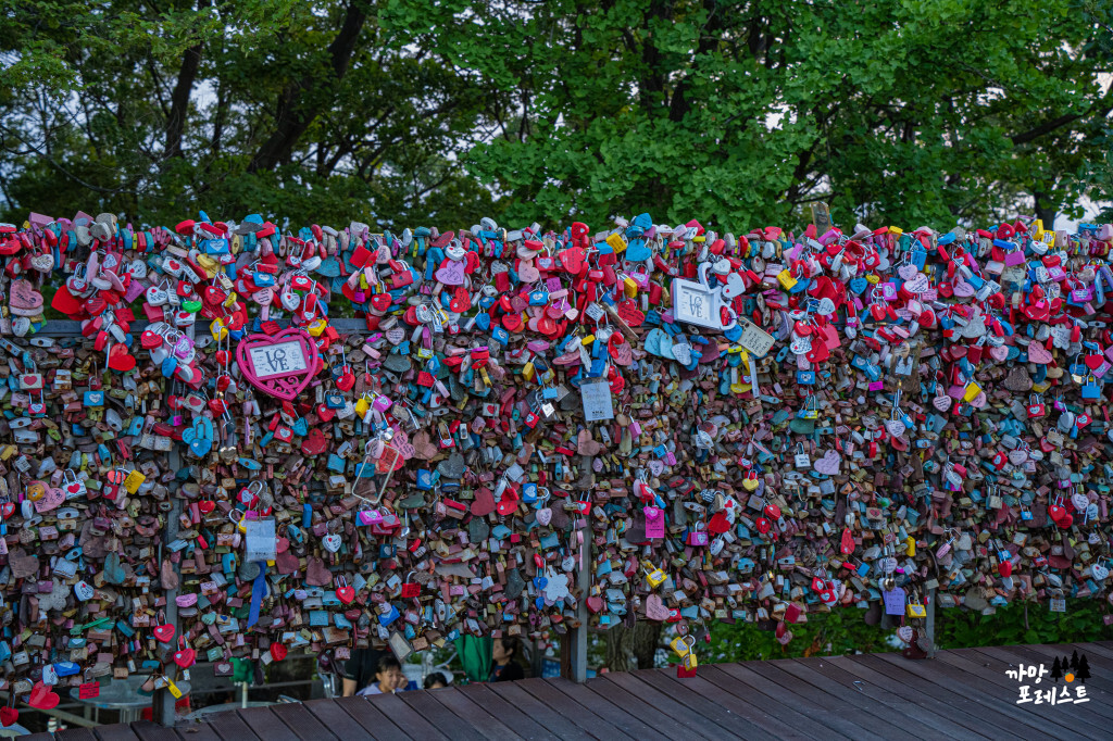 서울 남산타워 자물쇠