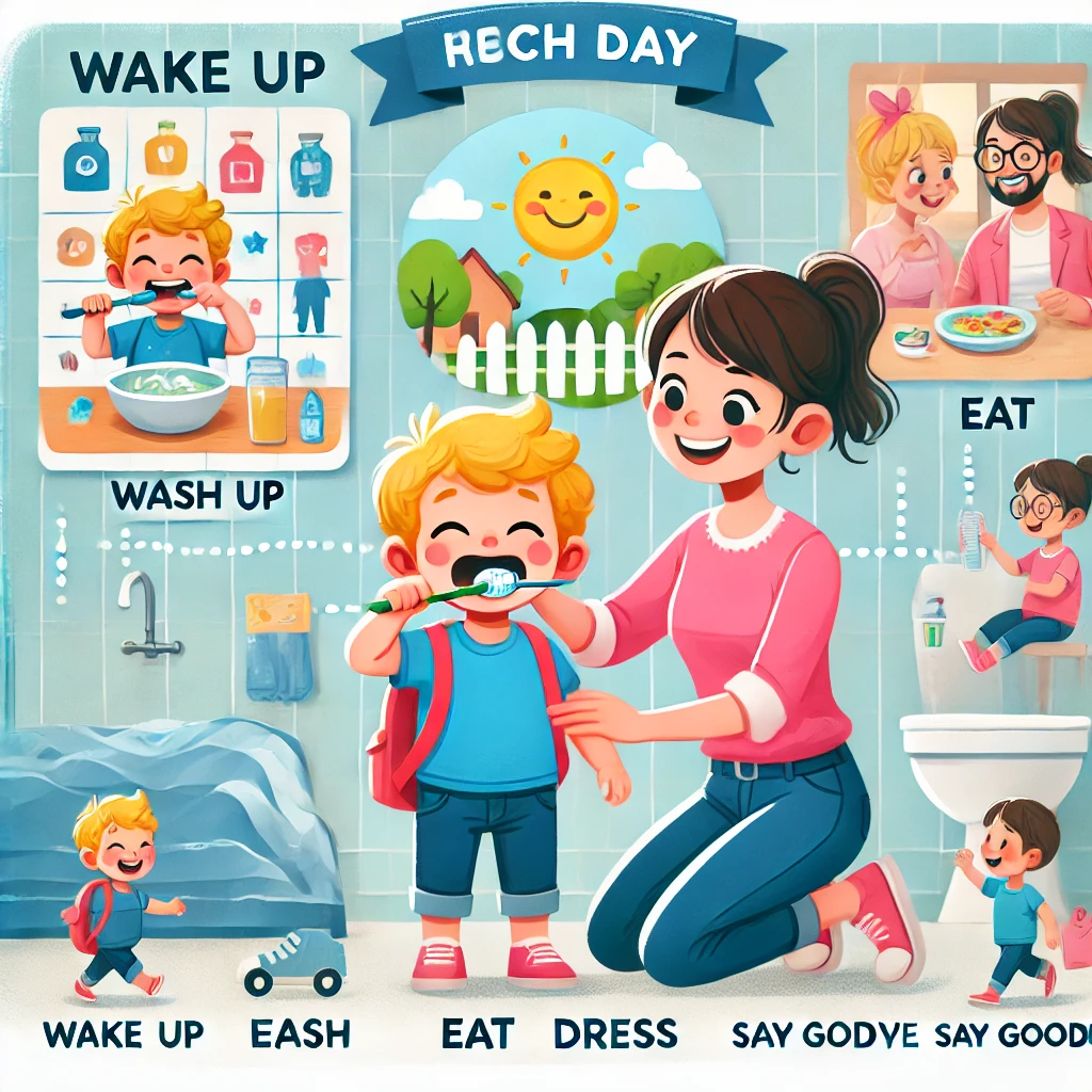 기분 좋은 아침 시작! 영유아 등원 루틴 이렇게 만들어요☀️