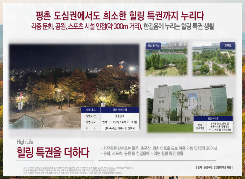 평촌 도심권 관련 내용