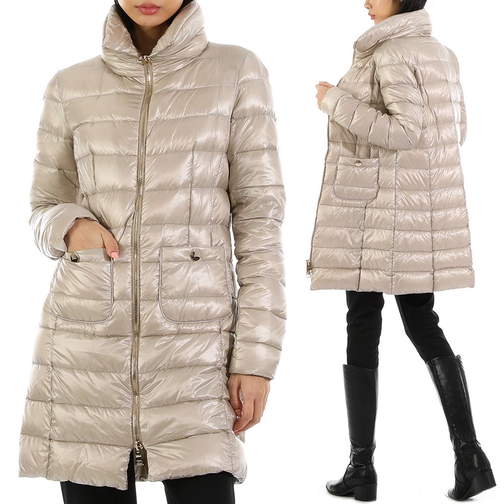 22FW 에르노 MARIA 마리아 하이넥 다운 코트 패딩 PI0002DIC 1985