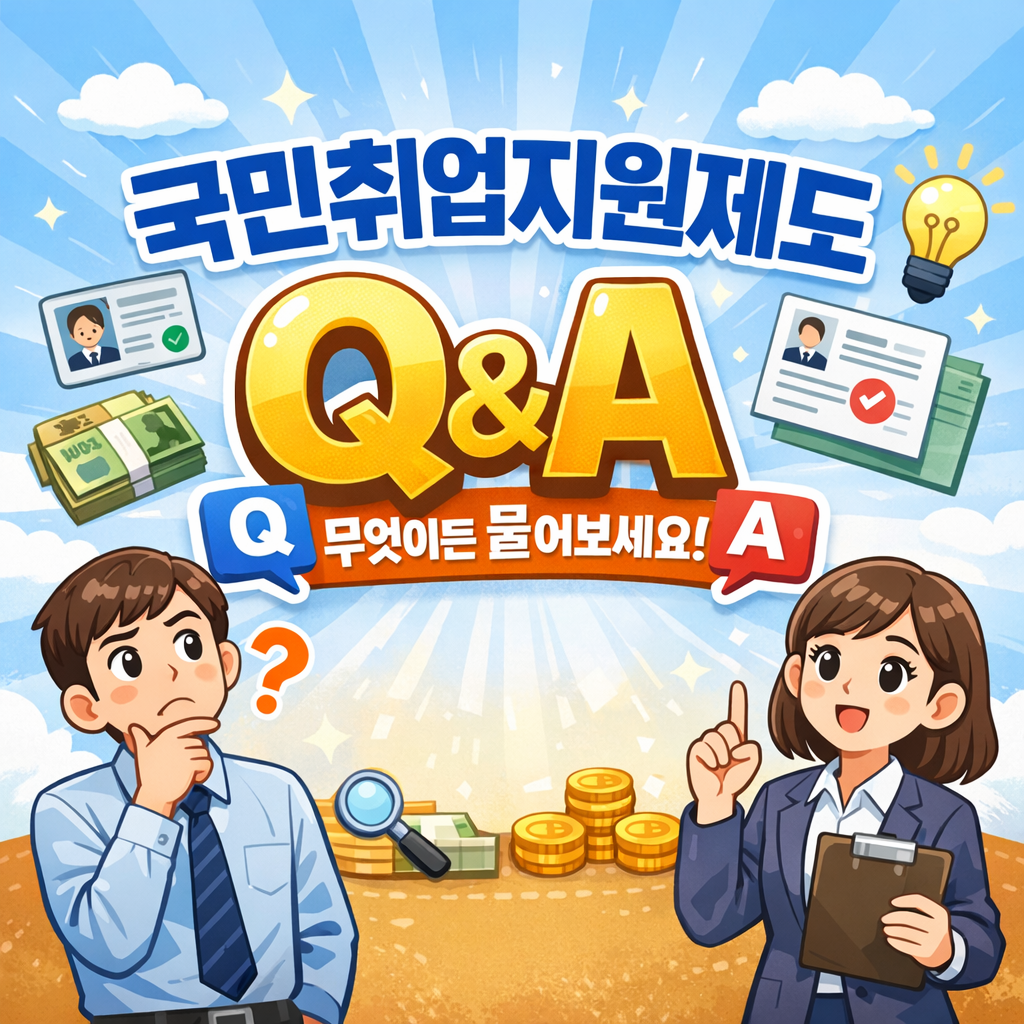 국민취업지원제도 Q&amp;A