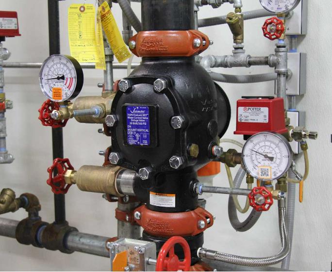 건식스프링클러(Dry type Sprinkler System), Dry pipe valve, 급속개방기구,QOD, 엑설레이터, Exhauster, Air Compressor, Dry Pendent Type Head