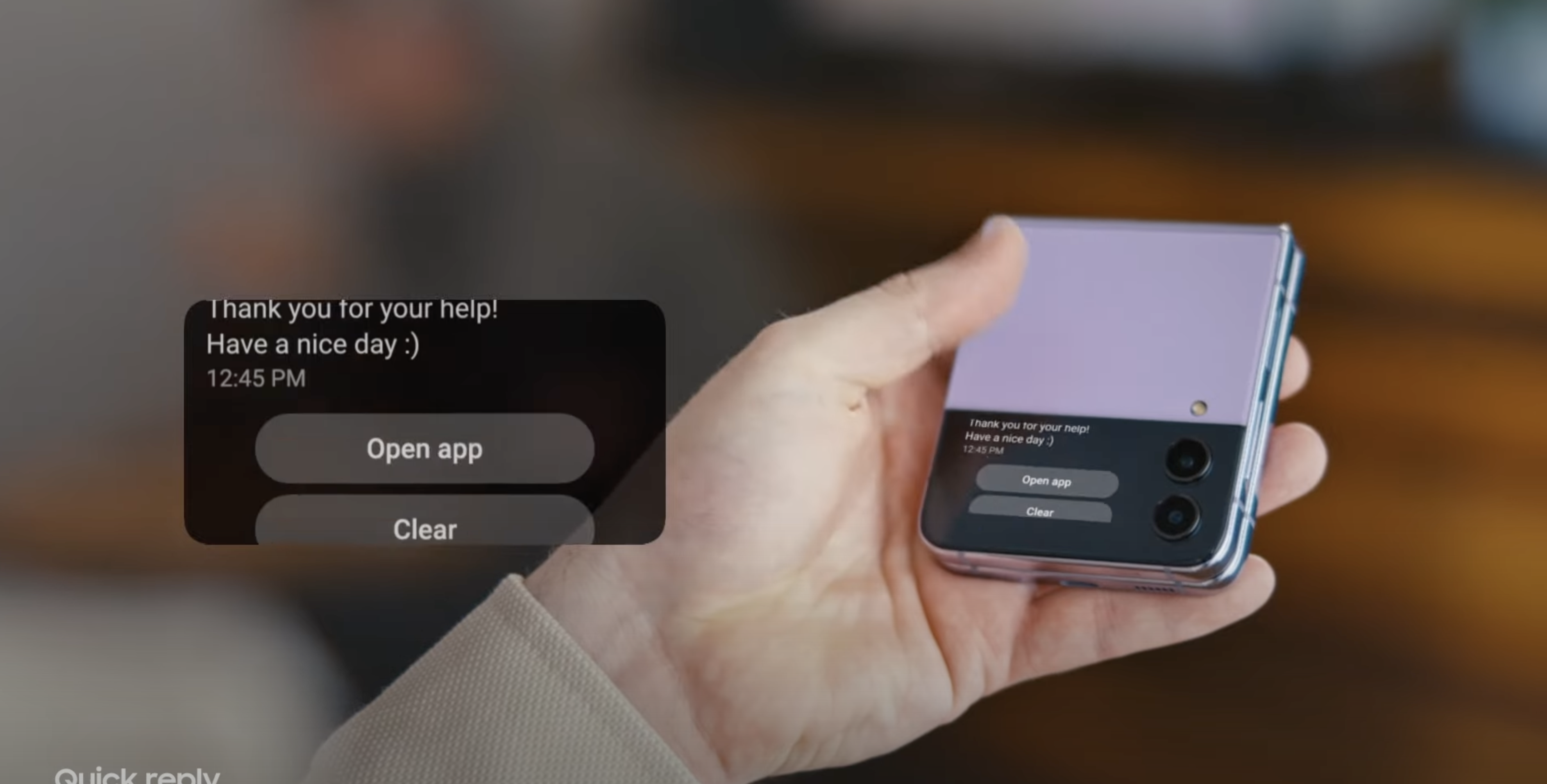 갤럭시-Z플립4-커버디스플레이-활용