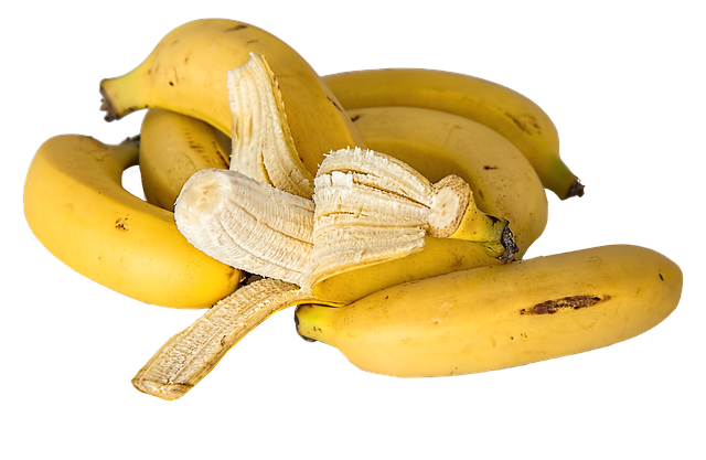 식이섬유가 많은 바나나 사진