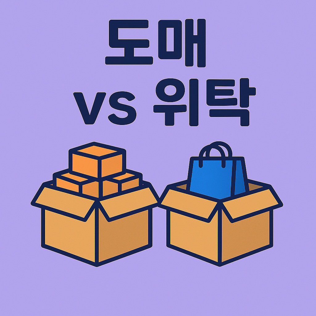 도매vs위탁