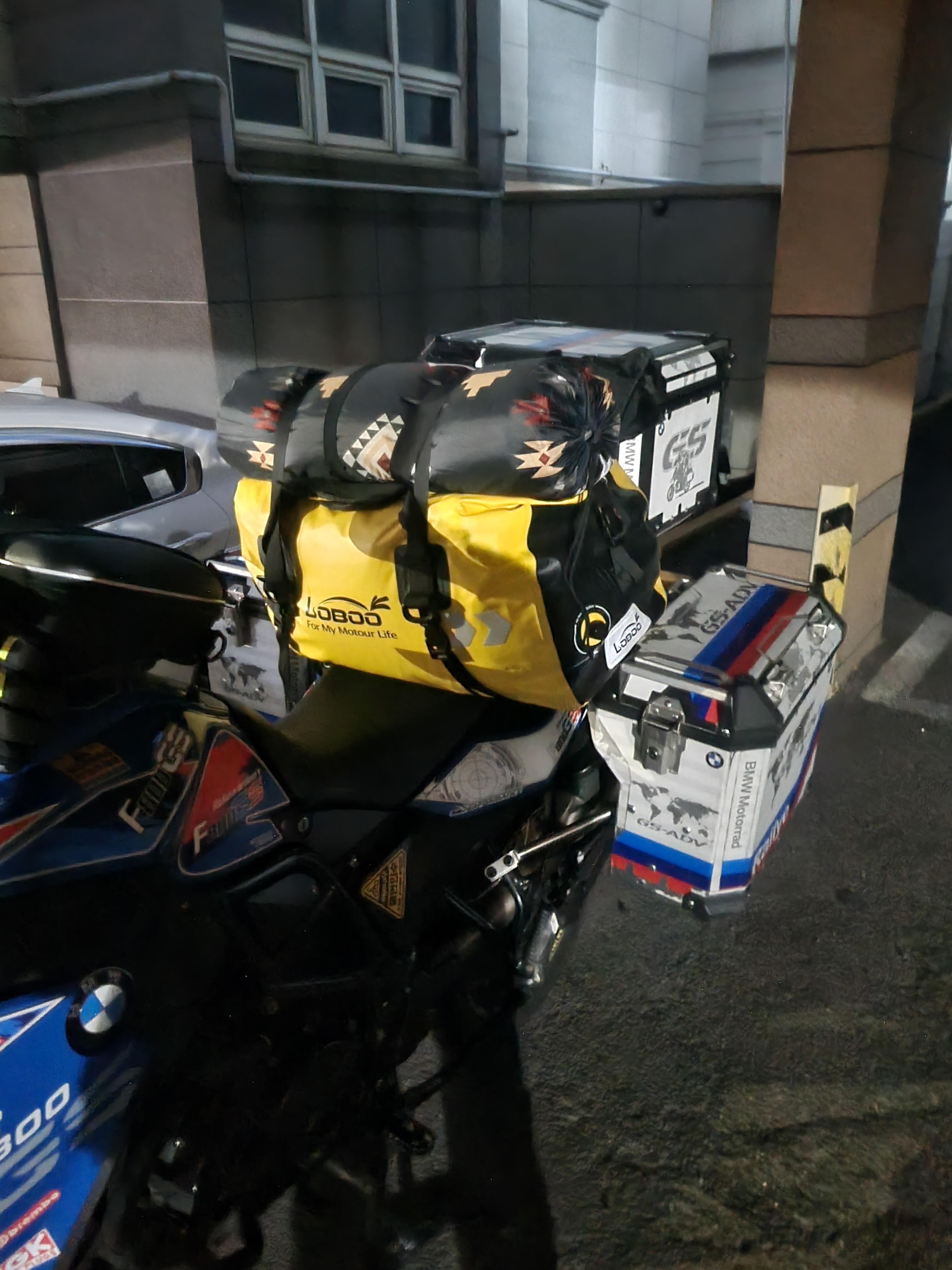 캠핑 짐 적재