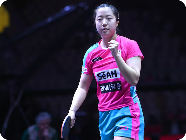 Wang Manyu Defeats Sun Yingsha to Win the National Games&hellip;Shin Yu-bin
[Photo = News1]