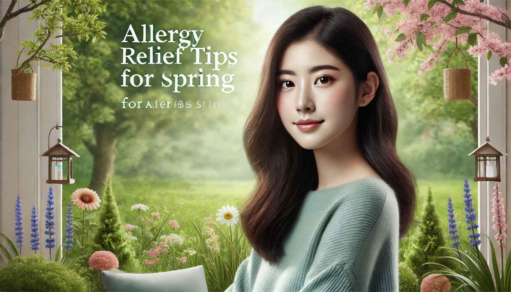 봄철 알레르기 증상 완화 알려주는 사람