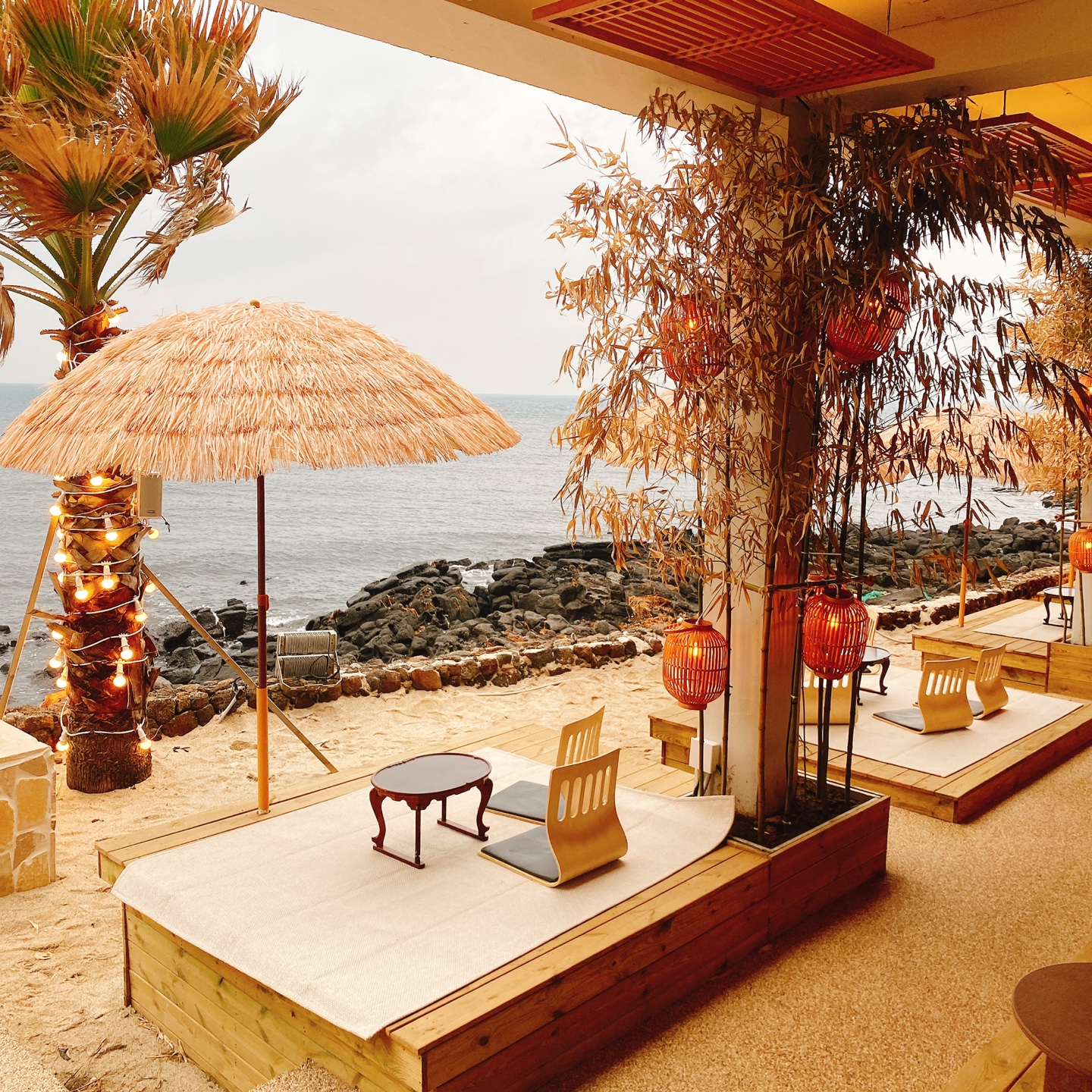 제주 애월한담해안산책로 한옥카페 해지개