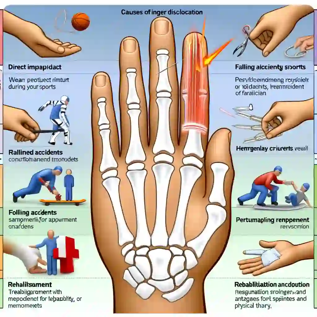 손가락 탈구가 발생할 수 있는 상황에 대한 묘사 그림 입니다.