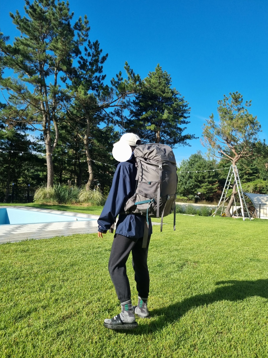 오스프리 렌 여자 착용샷