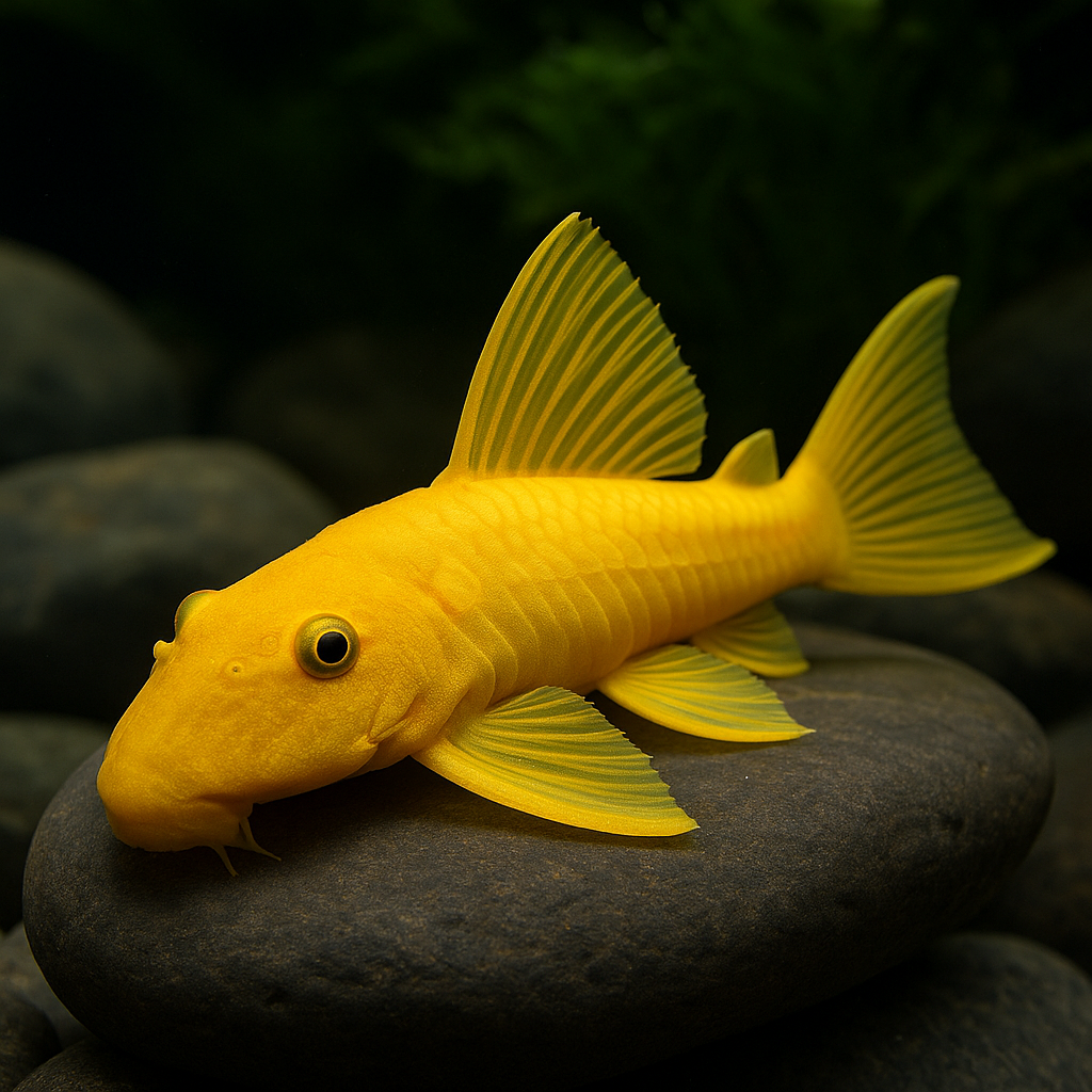 노란색 망고플레코