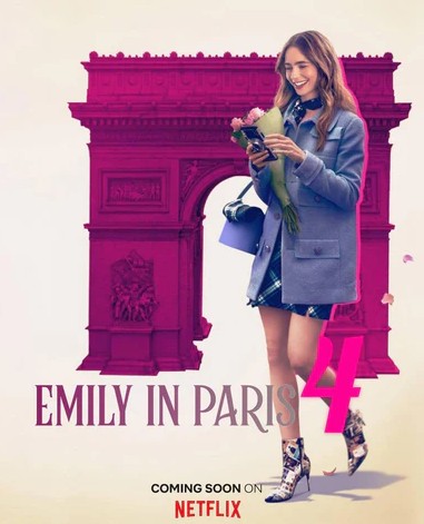 넷플릭스에서 볼만한 최신 미드 추천 에밀리, 파리에 가다 시즌 4.