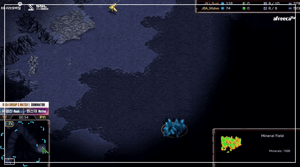 SSL 24강 C조 1경기 프로브정찰1