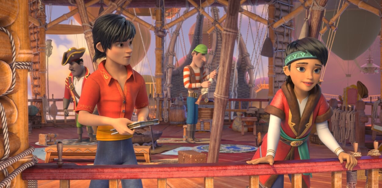  눈의 여왕5: 스노우 프린세스와 미러랜드의 비밀 스틸컷 