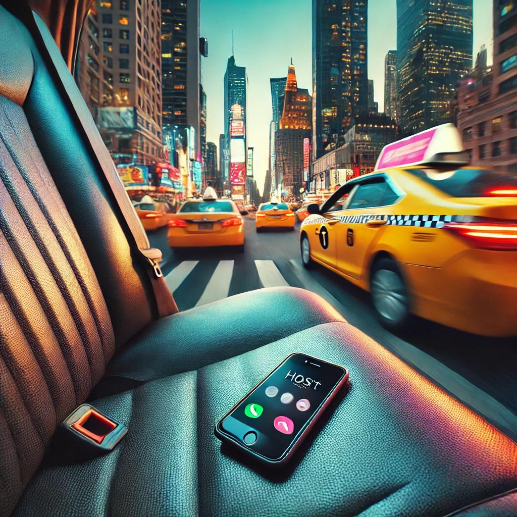 택시에서 핸드폰 분실