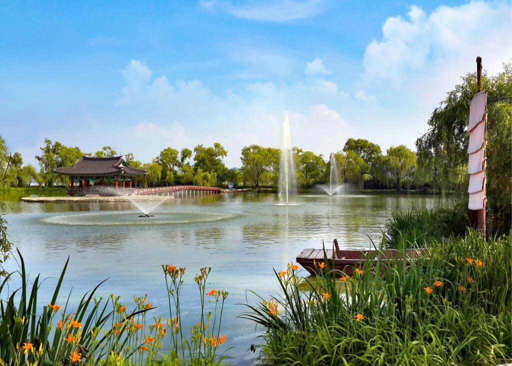 궁남지 - 야경 맛집 연꽃 명소 우리나라 최초의 인공 연못에서 인생샷!