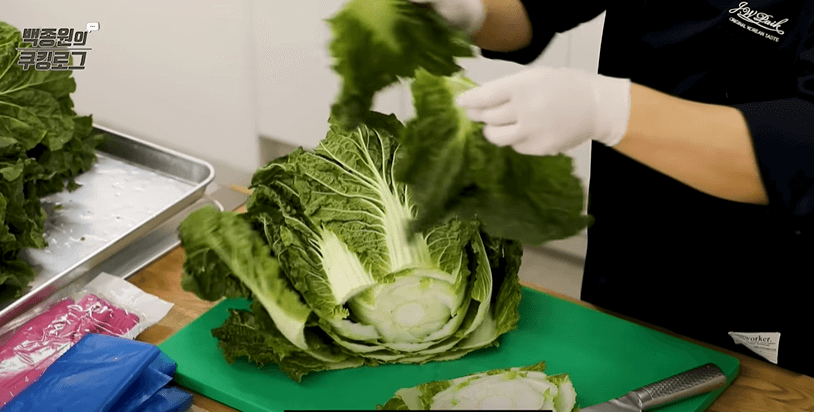 김장용 배추 절이는 법