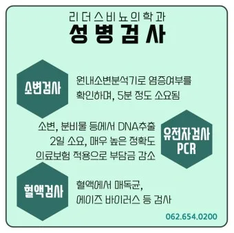 std 12종 검사 완벽 총정리종류 비용 등으로 검사항목_19