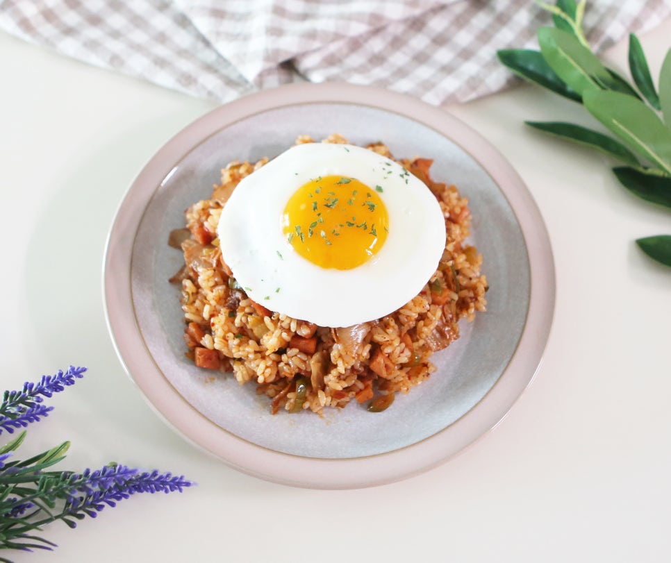 스팸 김치볶음밥