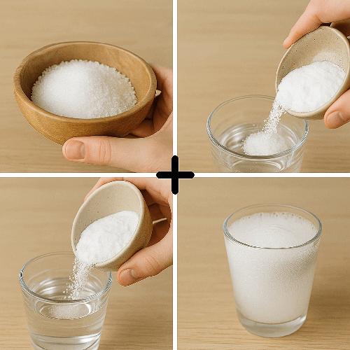 구연산 + 베이킹소다