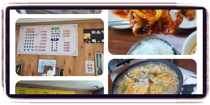 생방송 투데이 보고먹고즐기고 연천 순두부 후기