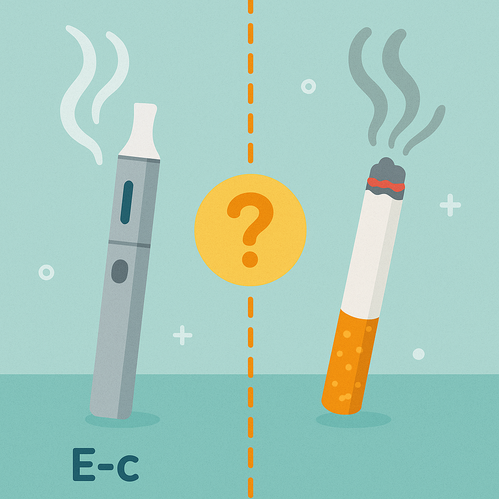전자담배와 일반담배, 건강에 더 위험한 건 무엇일까?