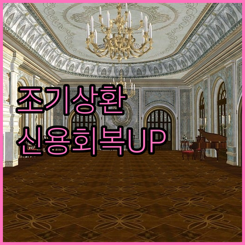 개인회생, 조기 상환으로 신용 회복