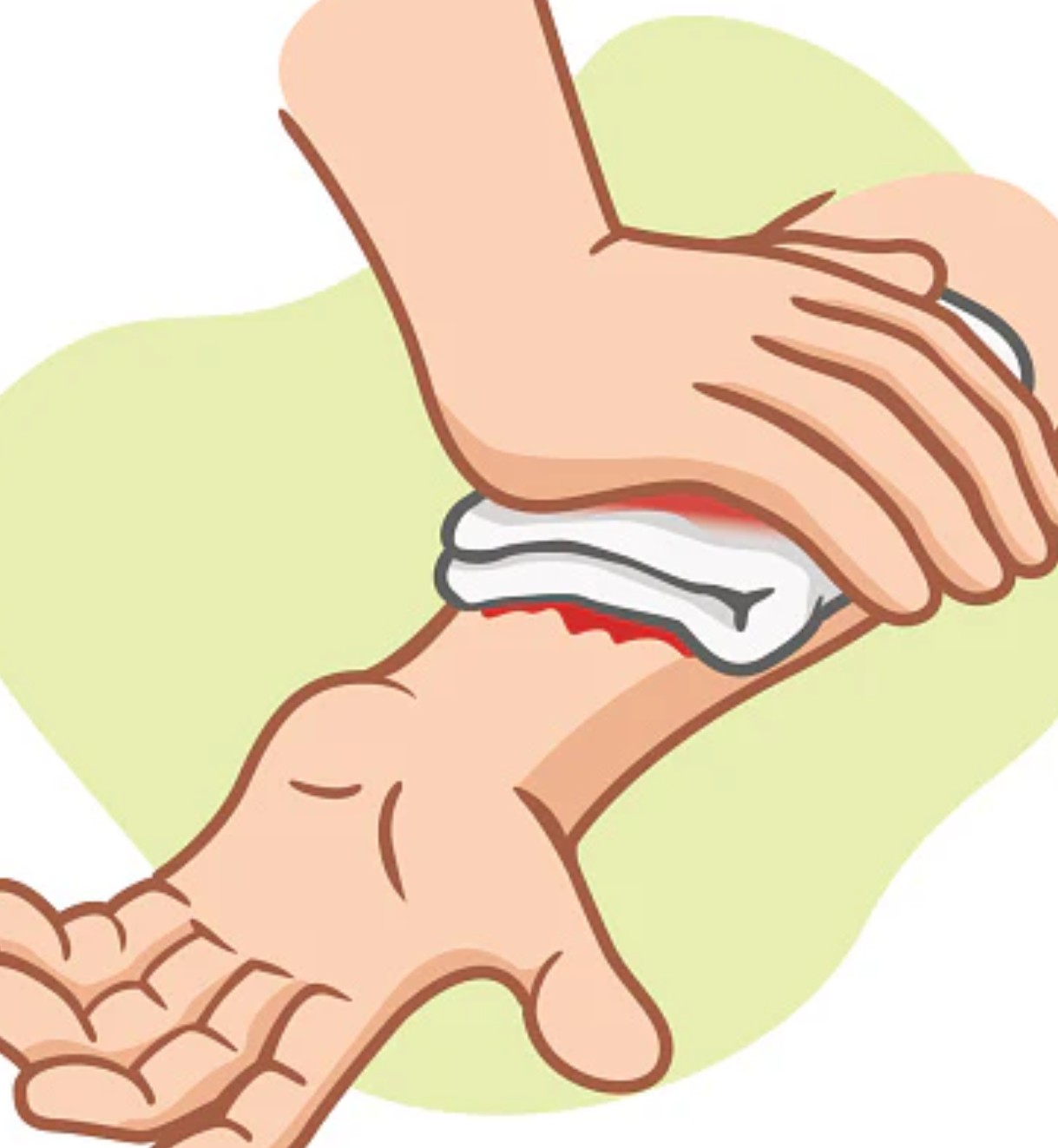 가정에서 피가 멈추지 않을 때 대처 순서