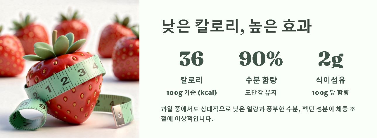 딸기 효능 부작용