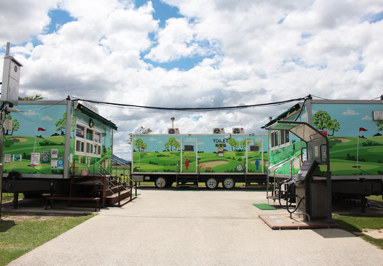 밀양 하남파크골프장 (주소: 경남 밀양시 하남읍 수산리 418-5번지 일원)