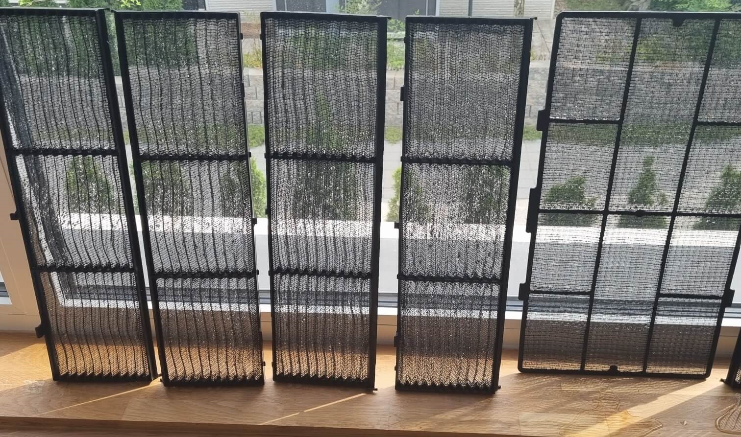 커버-필터-건조