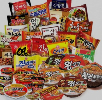 한국 라면이미지 맛없어