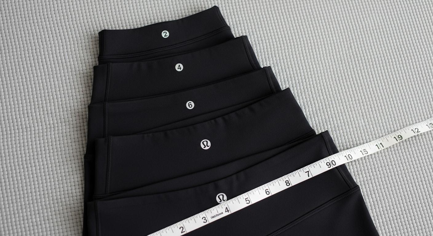 룰루레몬 레깅스 사이즈