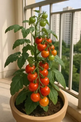 토마토 재배 지지대 설치 적심 유인 관리_5