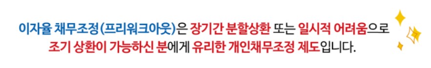 프리워크아웃 자격&#44; 프리워크아웃 신청서류&#44; 프리워크아웃 실효 후 개인워크