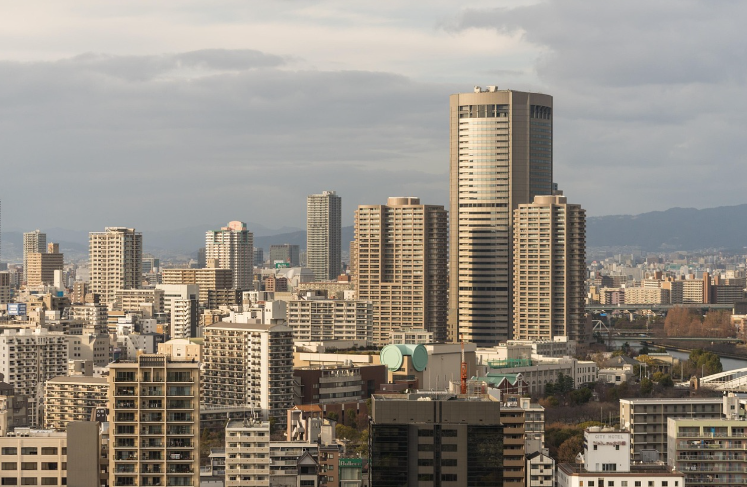 일본 도시 사진