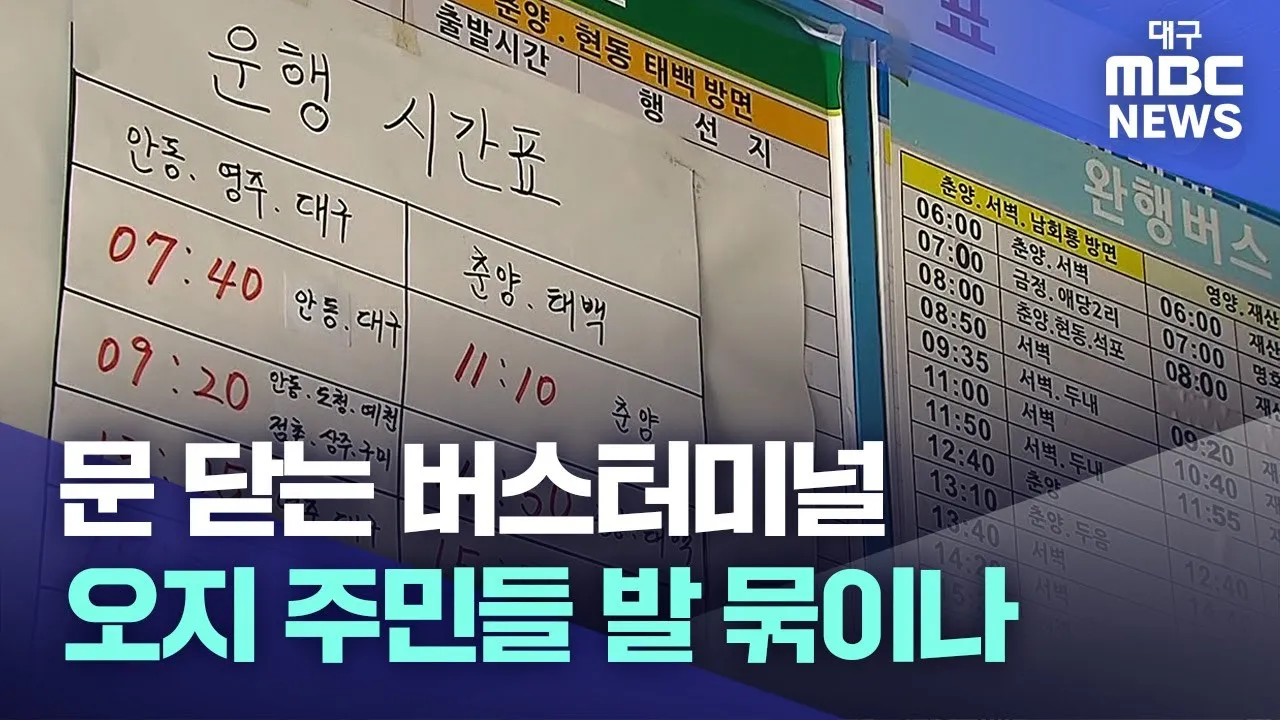 태백 고한 도계 시외버스 터미널 시간표 예매 요금_5