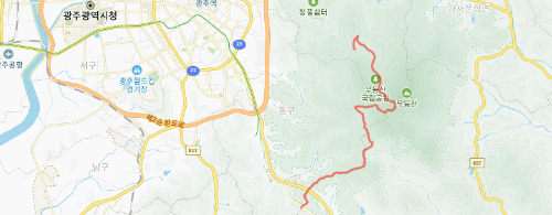 너릿재-옛길코스 (최장거리 코스)