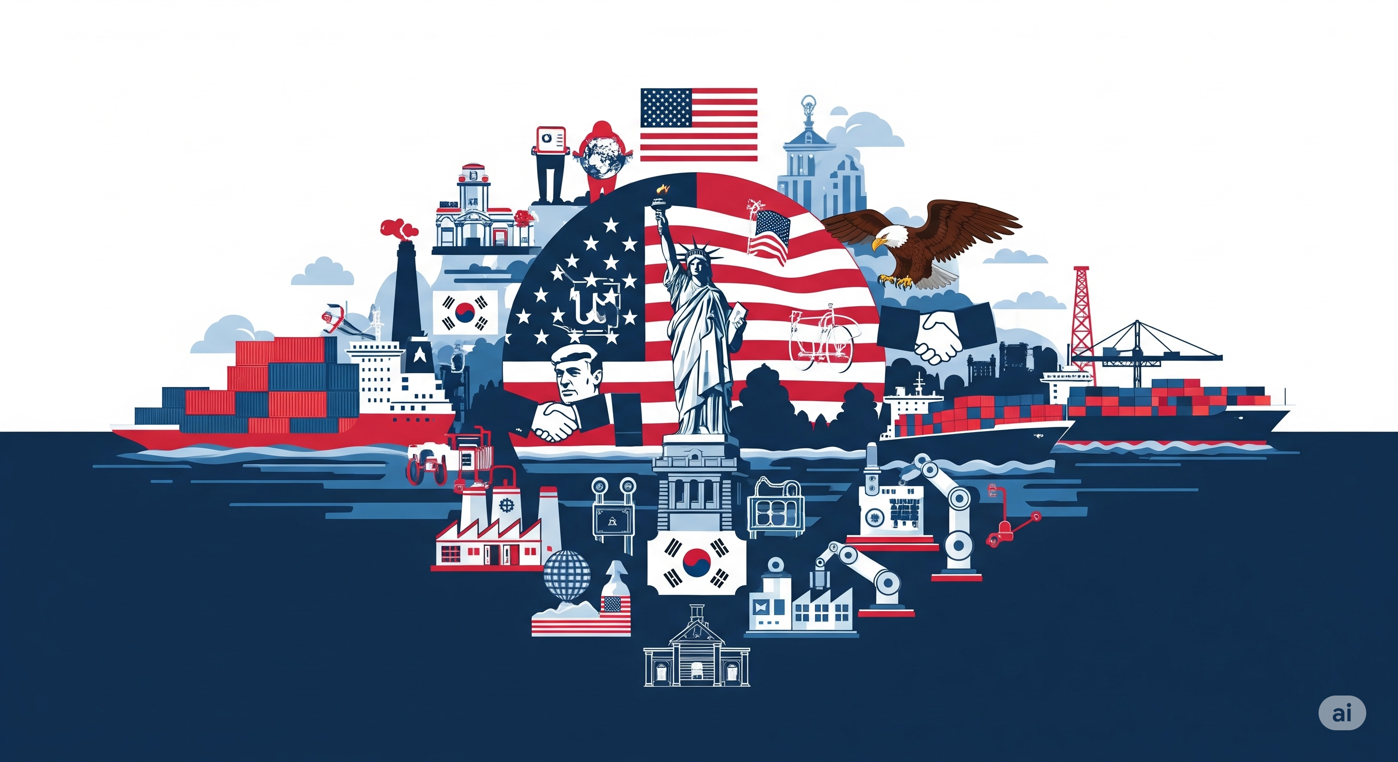 "결론: 트럼프 2기, 무역 리더십의 재편"에 대한 이미지입니다.