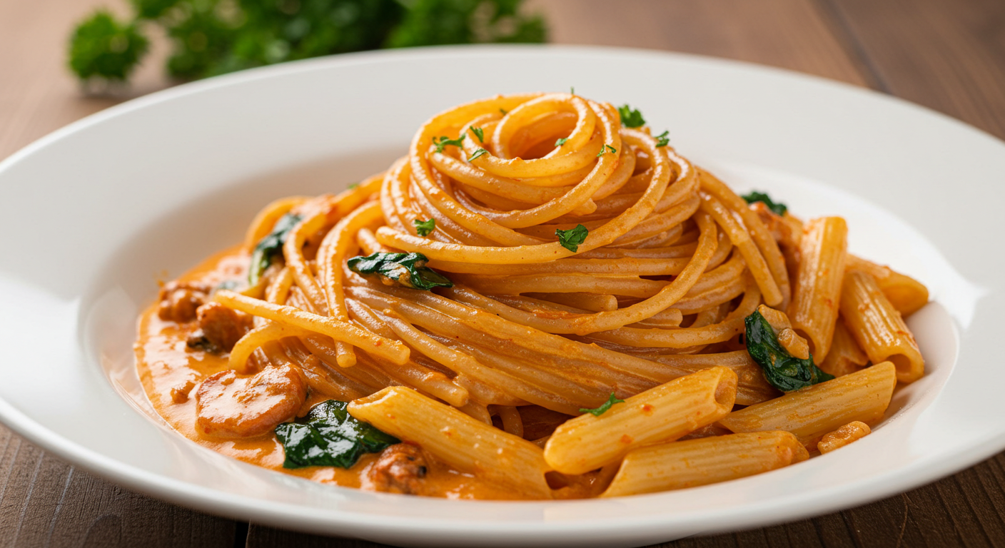 고추장 까르보나라 파스타