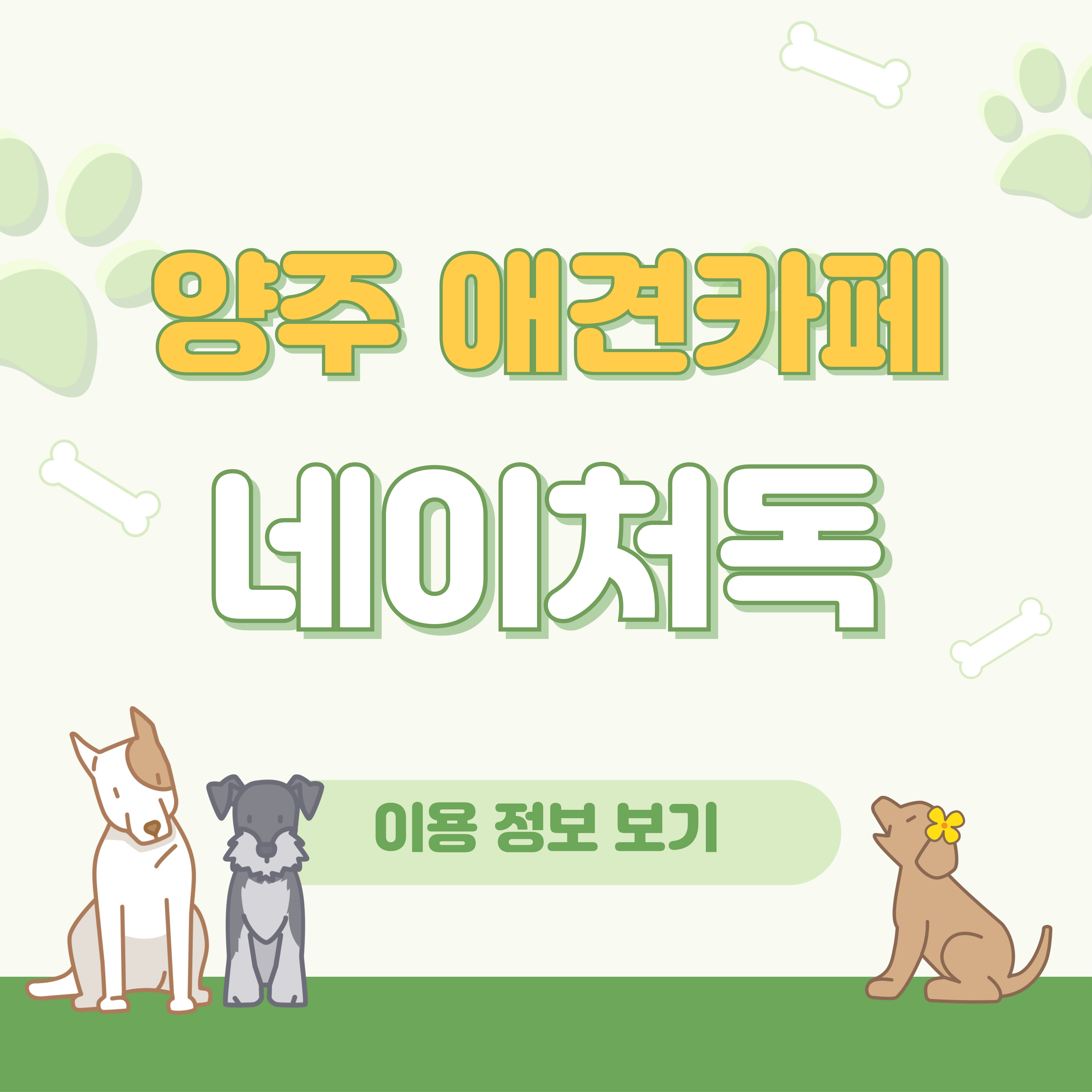 수도권 애견카페: 양주 헤세의 정원 '네이처독' 반려견 파크