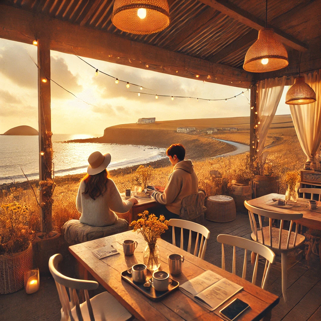 커플 제주 여행 데이트 코스 카페, 해안길, 일몰