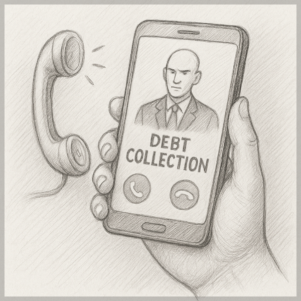 금융기관 추심 문자