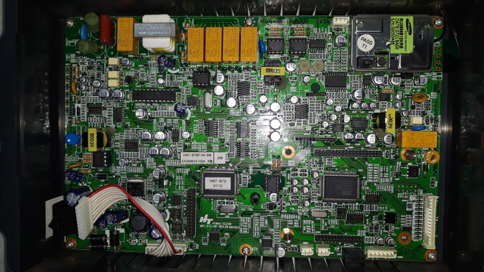 현대통신(현 현대HT) 홈네트워크 월패드 HNT-870 화면불량 수리 완료