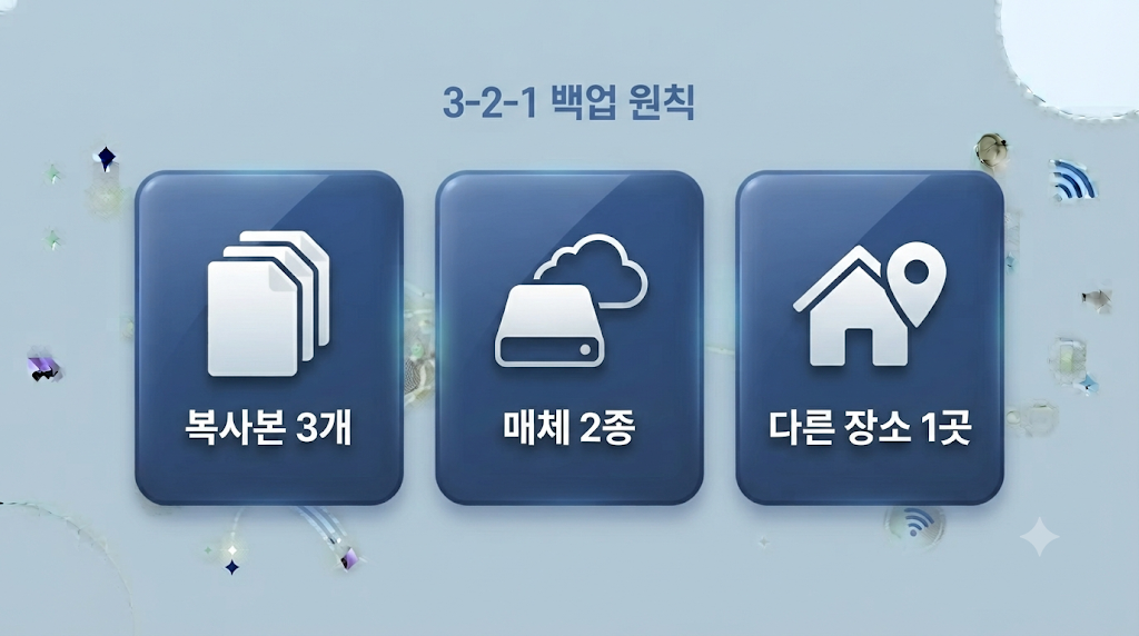 3-2-1 백업 원칙 설명