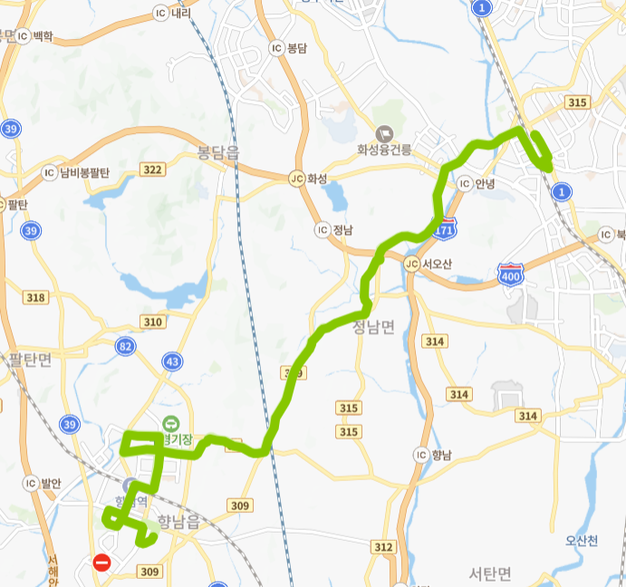 화성-80번-버스-노선-지도