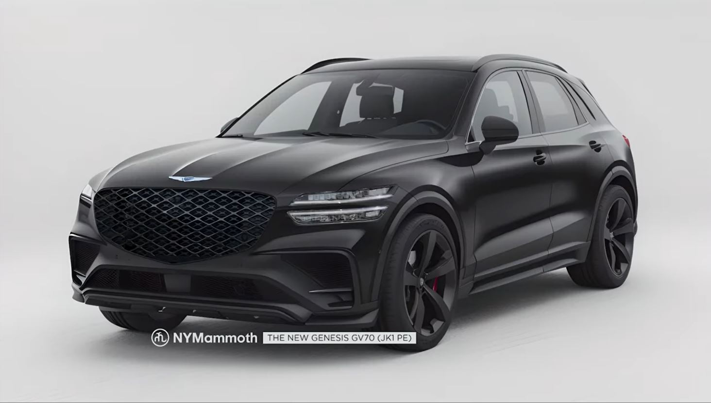 제네시스 GV70 페이스리프트 예상도