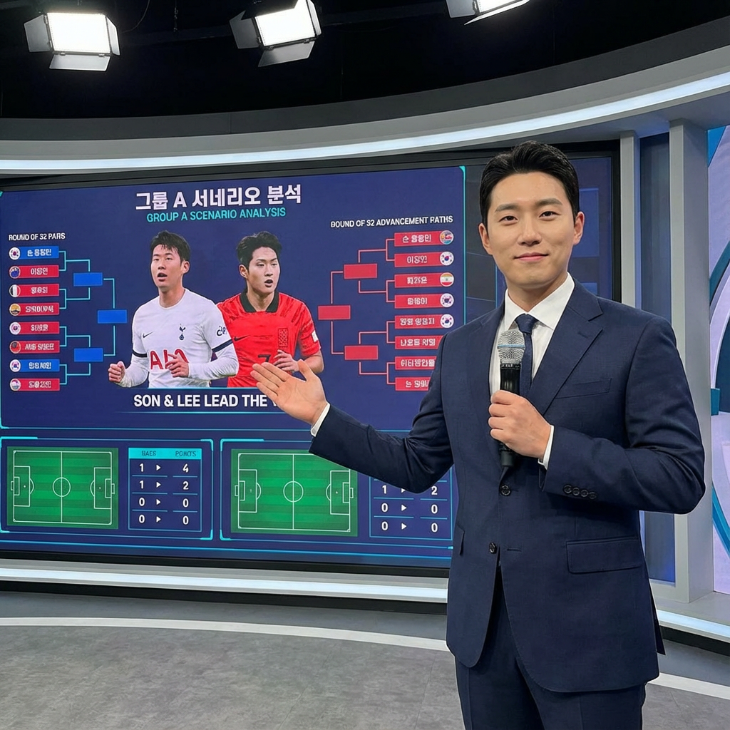 손흥민·이강인 앞세운 홍명보호 A조 32강 진출 시나리오 완전 정리