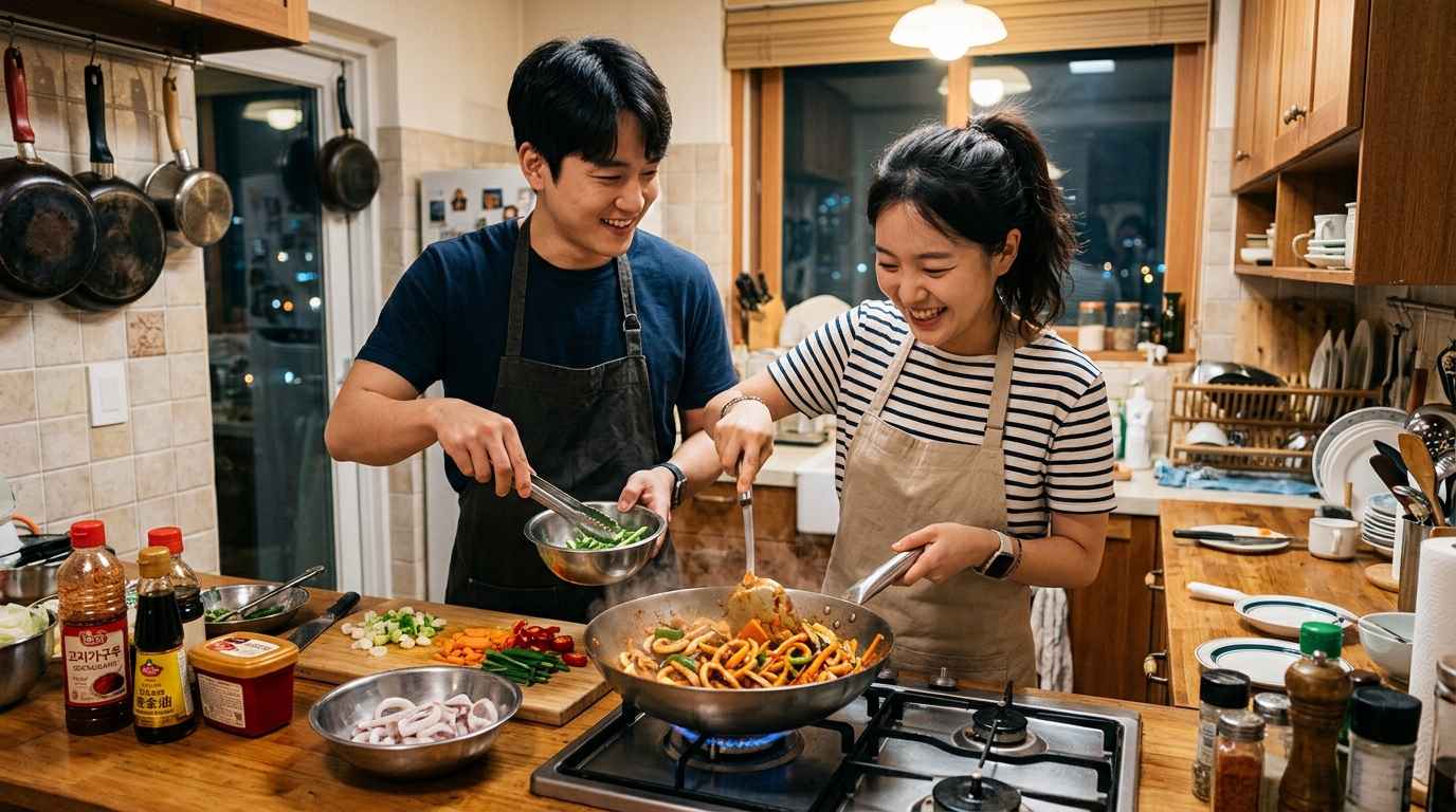 오징어볶음 황금레시피 양념, 식당보다 맛있는 비법 공개